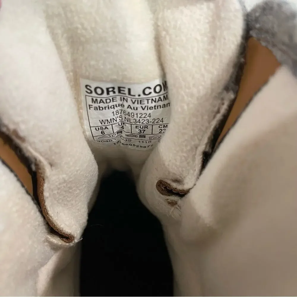 Sorel Explorer Joan Winter Boot in Camel Brown Women’s Size 6 - Picture 8 of 14
